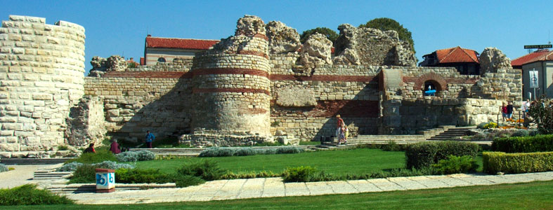 Byzantine fortified walls - 5 c., Nessebar