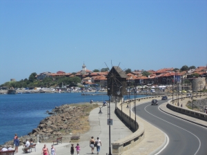 Nessebar with a guide