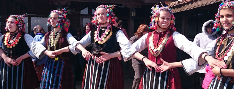 Bulgarian folklore dance